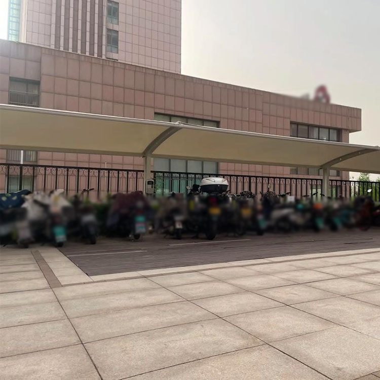 福田区膜结构电动车棚